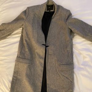 Maje coat in gray
